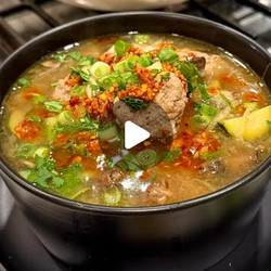 Deconstructed Wonton Soup