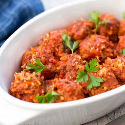 Instant Pot Porcupine Meatballs