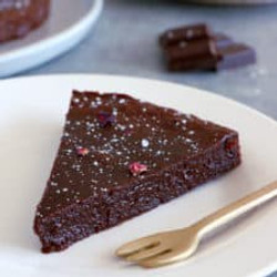 Dark Chocolate Fondant Cake