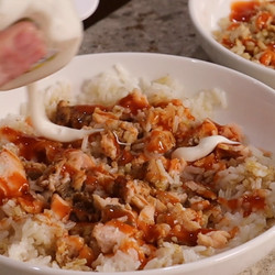 Dollar Tree Salmon Bowl