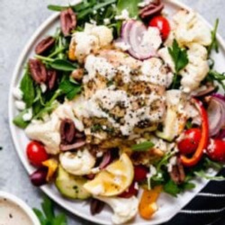 Sheet Pan Mediterranean Chicken And Veggies