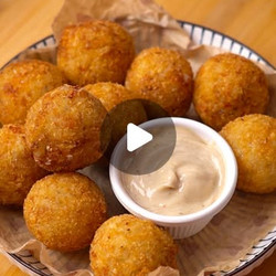 Cheesy Potato Pops