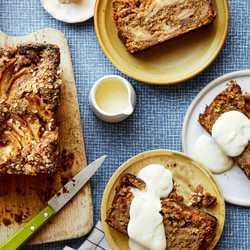 Apple, Brown Butter And Oat Loaf