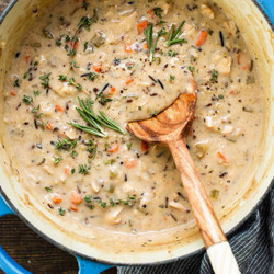 Creamy Chicken Wild Rice Soup