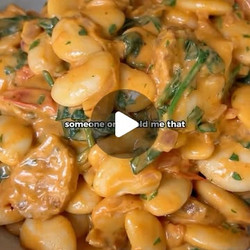 Creamy Chorizo Butter Beans