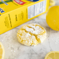 Lemon Crinkle Cookie Recipe