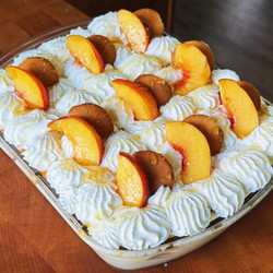 Honey Peaches And Cream Pudding - Carolina Gelen