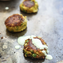 Samosa-style Leftover Mashed Potato Cakes With Ginger-scallion Yogurt