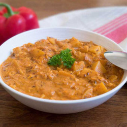 Viennese Potato Gulasch With Tempeh 386cals