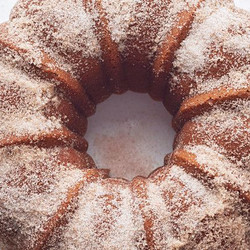 Apple-cider Donut Cake