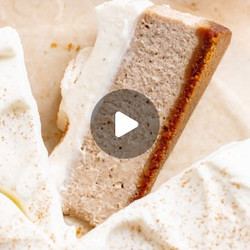 Creamy Chai Spice Cheesecake With A Delicious Biscoff Cookie Crust