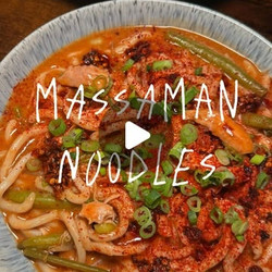 Chicken Massaman Noodles