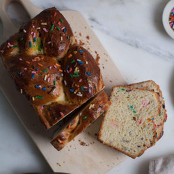 Funfetti Brioche Bread