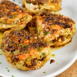 Sun Dried Tomato Feta Stuffed Chicken
