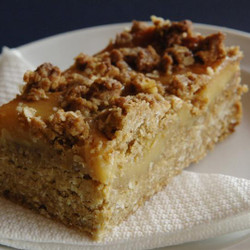 Aurora Cafe's Anzac Caramel Slice