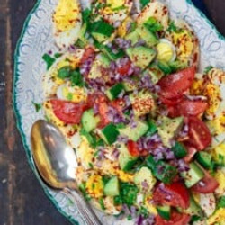 Healthy Egg Salad, Mediterranean-style