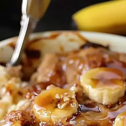 Banana Foster Cobbler
