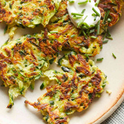Easy Zucchini Fritters