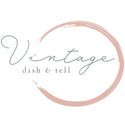 Rhubarb Meringue Dessert - Vintage Dish &amp; Tell