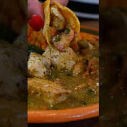 Juicy Chicken In Green Tomatillo Broth