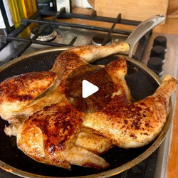 Georgian GARLICky Roasted Chicken