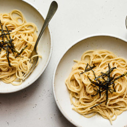 Five-ingredient Creamy Miso Pasta