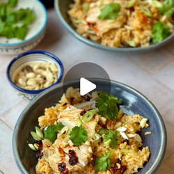 Thai-style Coconut Chicken Rice