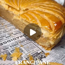 Frangipane Amandes, Miel &amp; Fleur D'oranger