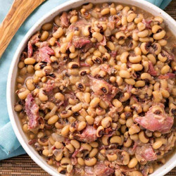 Smoked Southern Black-Eyed Peas (with Ham &amp; Ham Hock)