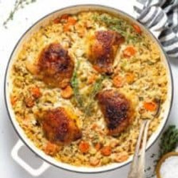 Easy Chicken Rice Casserole