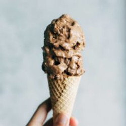 5 Ingredient Peanut Butter Cup Nice Cream