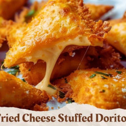 Fried Cheese Stuffed Doritos