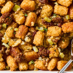 Tater Tot Stuffing