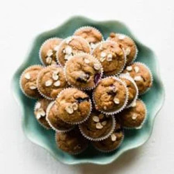 Baby (mini) Apple Banana Oat Muffins