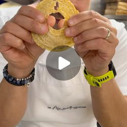 Cornish Pork Chop With Spiral Crackling