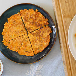 Kimchi Jun (kimchi Pancake) And Dipping Sauce