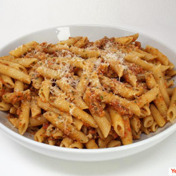 Tomato Pesto Pasta With Almonds