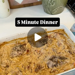 Marry Me Chicken Orzo (dumbed Down)