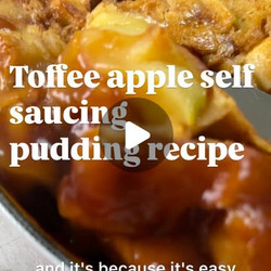 Toffee Apple Self Saucing Pudding