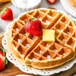 Sourdough Waffles