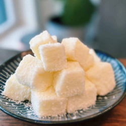 4 Ingredient Only Milk Pudding With Coconut