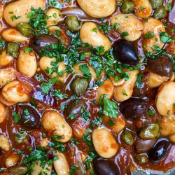 Butter Bean Puttanesca