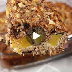Delicious Oats, Apple, And Yogurt Cake