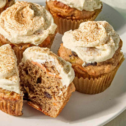 High-protein Carrot Cake Muffins