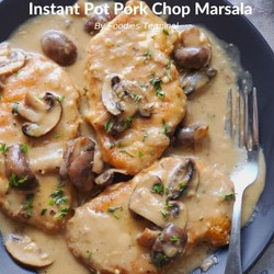 Instant Pot Pork Chop Marsala