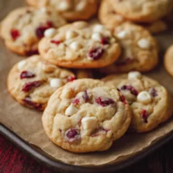 White Chocolate Cranberry Cookies