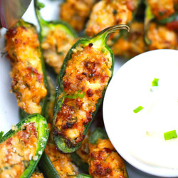 Air Fryer Jalapeno Poppers