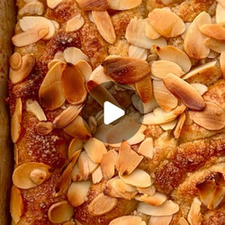 Almond Croissant Focaccia