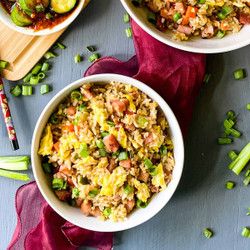 Easy Leftover Pork Fried Rice