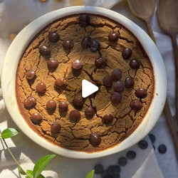 Giant Big Fat Chickpea Skillet Cookie
